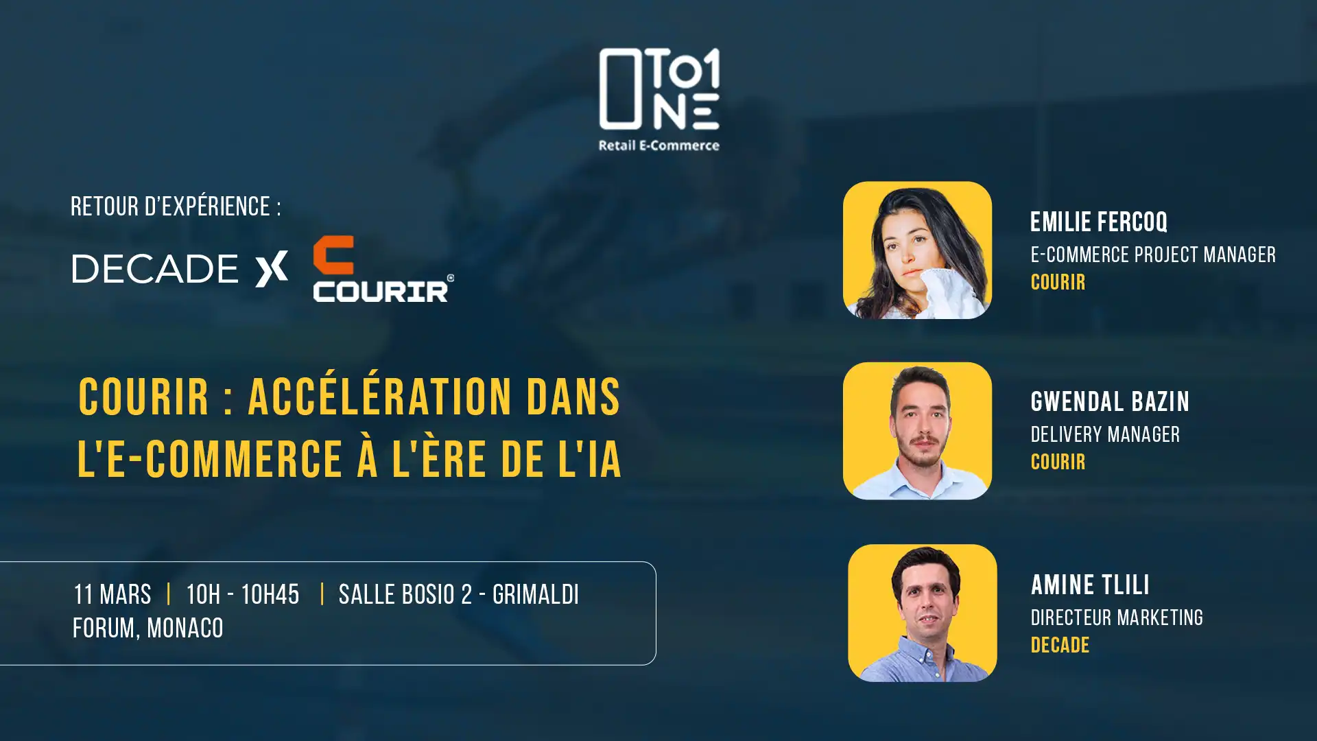 Conférence DECADE x Courir – Accélération dans l&rsquo;e-commerce à l&rsquo;ère de l&rsquo;IA